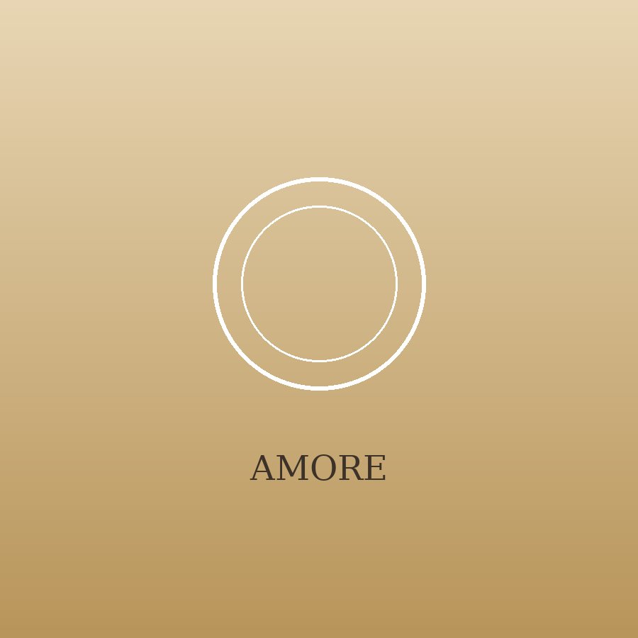 Златисто колие AMORE