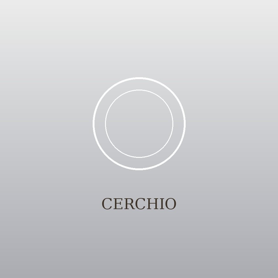Сребристи халки CERCHIO
